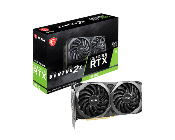 GeForce RTX™ 3060 VENTUS 2X 12G OC  NEW